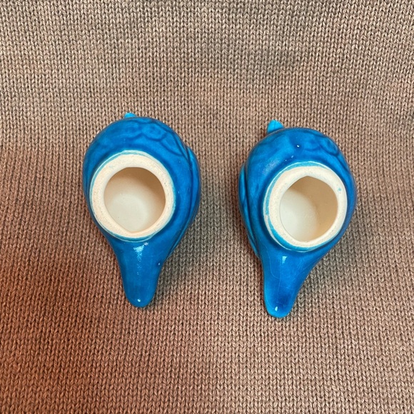 Blue Ceramic Birds Set of 2 - Picture 5 of 6